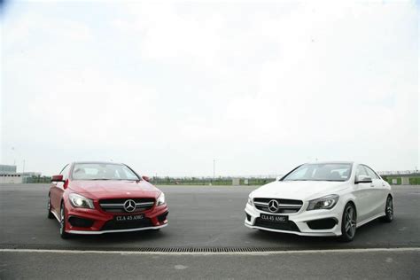The car is available with both petrol and diesel engine options. Mercedes-Benz CLA 45 AMG launched in India, price starts ...