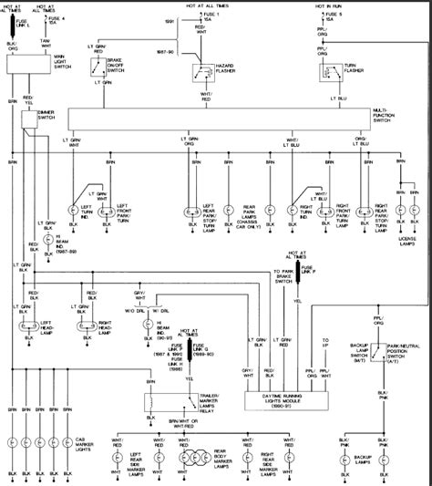 Prius front wiper and washer circuit diagram. Brake Light And Turn Signal Wiring Diagram - Database - Wiring Diagram Sample