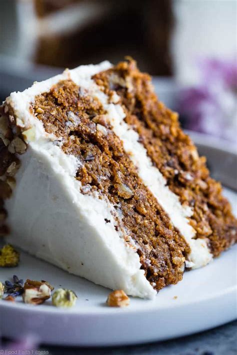 The Best Gluten Free Vegan Carrot Cake This One Bowl Healthy Carrot