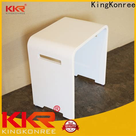 Modified Small Corner Shower Stool Customized For Room Kingkonree