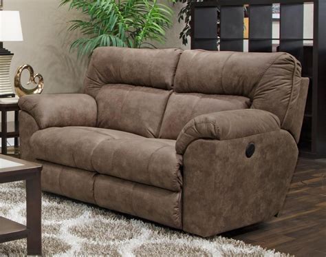 Catnapper Hollins Casual Contemporary Power Reclining Loveseat With Usb