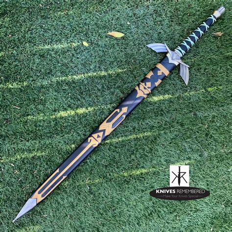 legend of zelda dark master sword skyward limited edition deluxe replica custom engraved