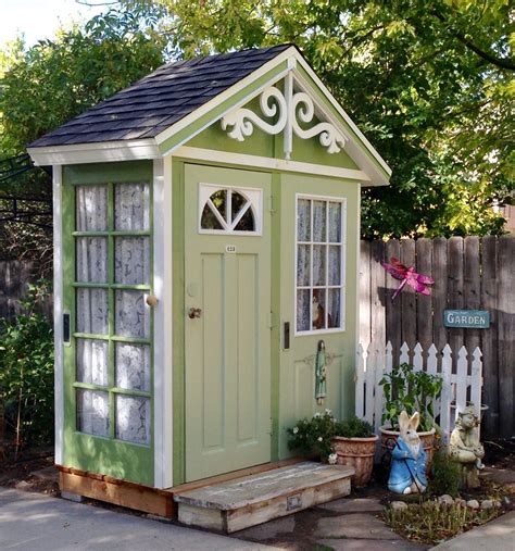 How To Make A Garden Shed Out Of Old Doors Garden Likes