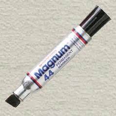 It's one of those markers that smells strongly of alcohol when you take off the cap. Marker Magnum 44 Black - Snf44001 - Packaging Supplies ...