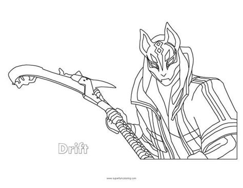 Check spelling or type a new query. Fortnite Drift Coloring Page | Fortnite coloring pages ...