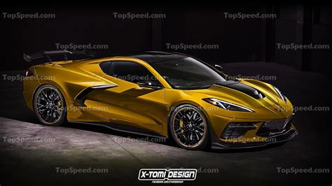 The First Rendering Of The 2021 Chevy C8 Corvette Zr1 Has Us Anxious