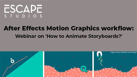 After Effects Motion Graphics workflow: How to animate Storyboard