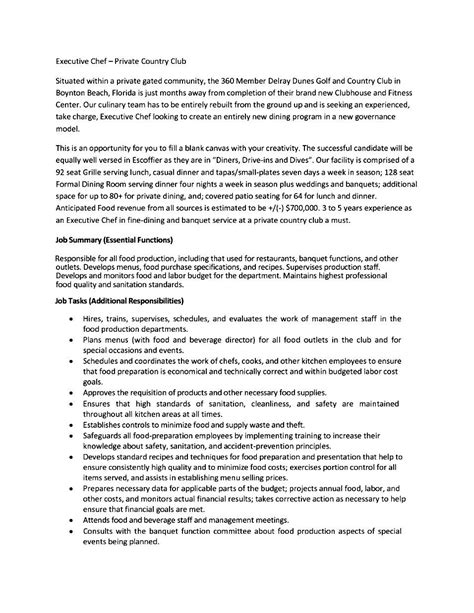 Morin, today, i would like to apply for your opportunity for employment as a pastry chef at rosewood hotels and i thank you for reviewing this cover letter and resume today, and ask that you contact me at your convenience as soon as possible. Executive Chef Resume Cover Letter | Free Samples ...