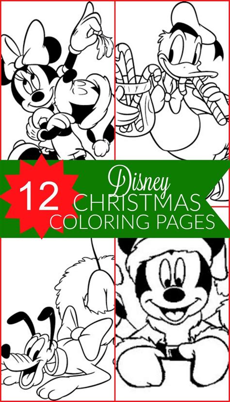 My kids absolutely love these free disney christmas printable coloring pages, we use them every year! Free Disney Christmas Printable Coloring Pages for Kids ...