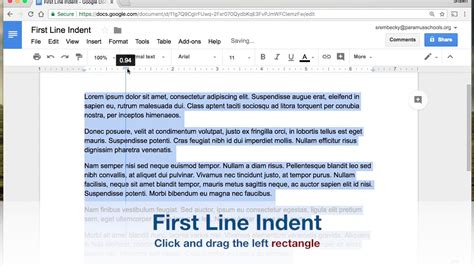 How To Make First Line Indent In Word Bartersno