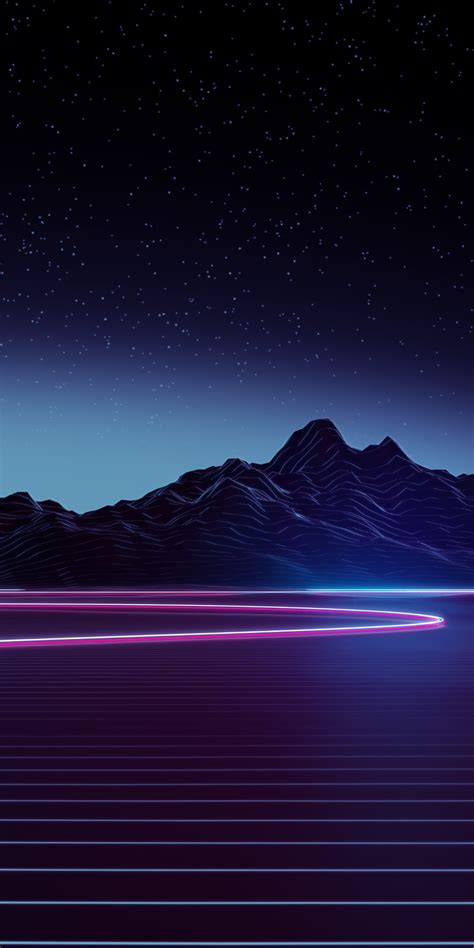 1080x2160 Neon Highway 4k One Plus 5thonor 7xhonor View 10lg Q6 Hd 4k Wallpapers Images