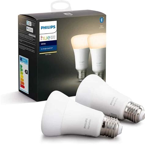 Philips Hue Warm White E27 Smart Bulb With Bluetooth