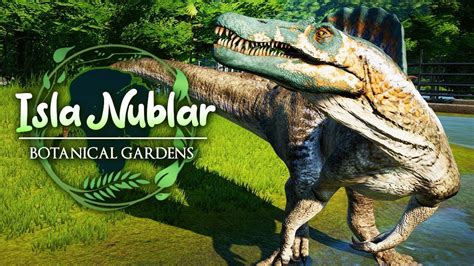 Dinosaurs Of The Swamps Isla Nublar Botanical Gardens Jurassic World Evolution Youtube