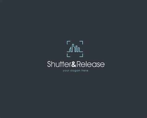 Modern Professional Photographer Logo Design For Shutter And Release