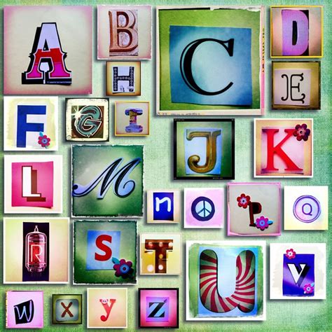 Alphabet Flickr Photo Sharing
