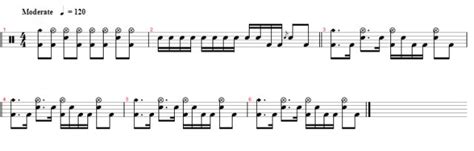 The number of beats in each measure is determined by the time signature. How To Read Drum Tabs