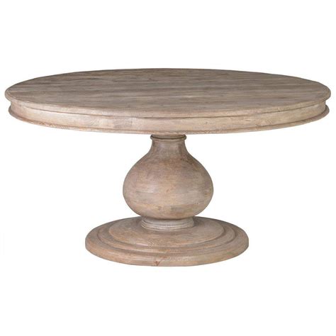 Baldwin 60 In 2021 Wood Dining Table Dining Table Round Pedestal Dining