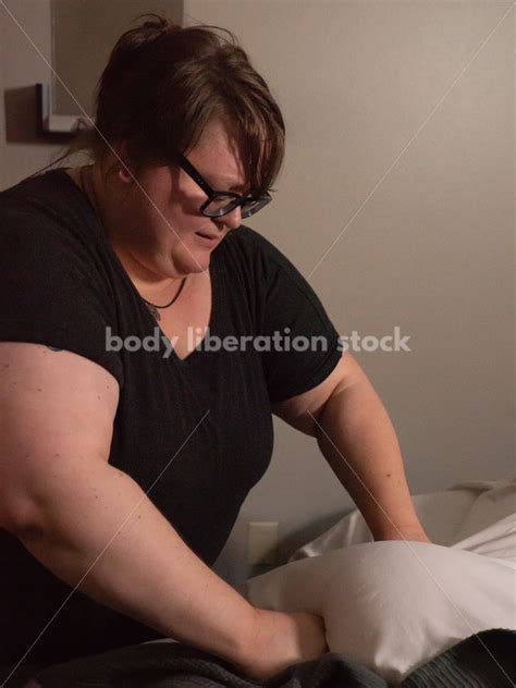Stock Photo Fat Massage Therapist And Patient Body Liberation For