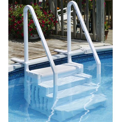 Easy Above Ground Swimming Pool Steps By Bluewave