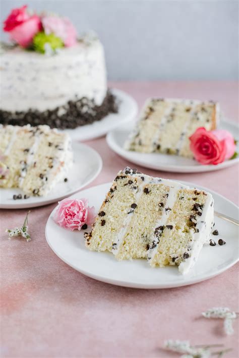 Chocolate Chip Cake With Buttercream Baked Bree