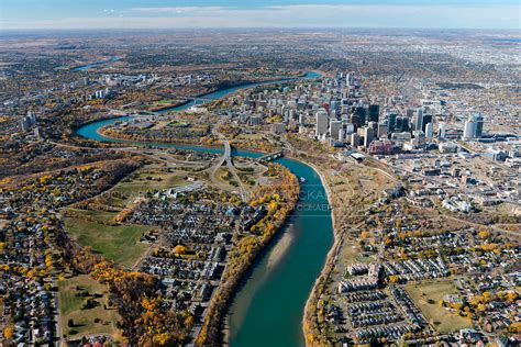Aerial Photo Edmonton Alberta