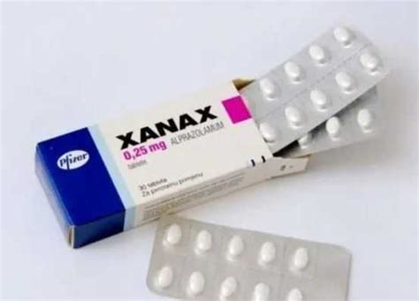 Xanax Tablets 025mg 3x10s