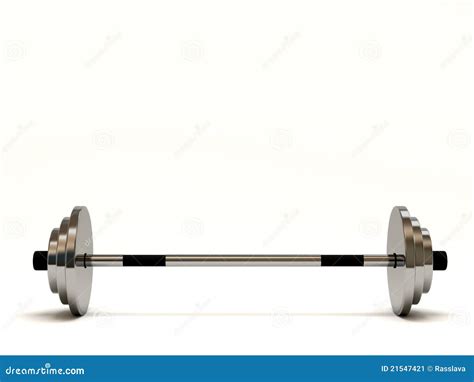 Metal Weight On White Background Stock Illustration Illustration Of