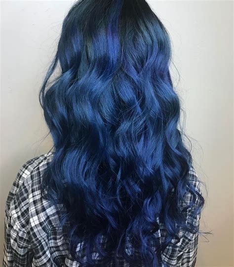 30 Stylish Ideas For Blue Black Hair Extremely Flamboyant