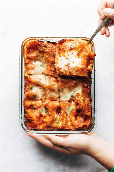 Freezer Meal Lasagna Florentine Recipe Pinch Of Yum