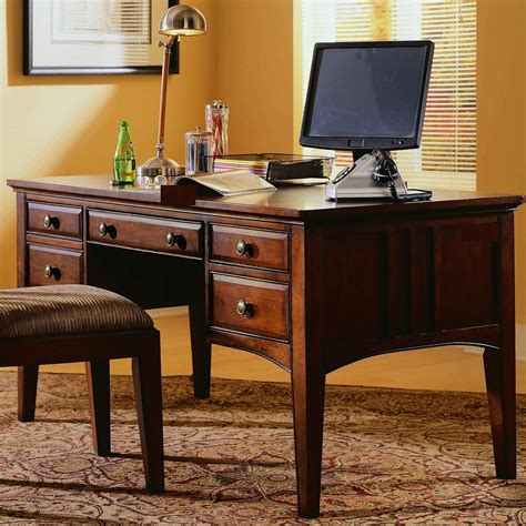 Hooker Furniture Bedford Row Computer Desk With Keyboard Tray And Reviews