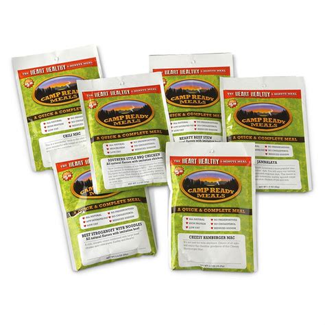 Camp Ready Dehydrated Entree Meals 12 Pack 24 Servings 618714