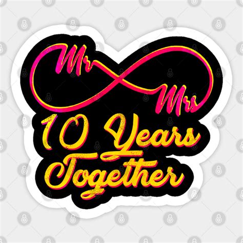 10th Wedding Anniversary 10 Years Of Marriage 10th Wedding
