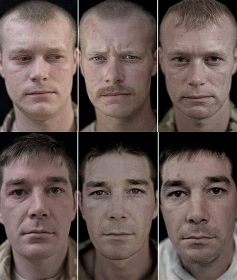 12 Soldiers Photographed Before During And After War Sharesplosion