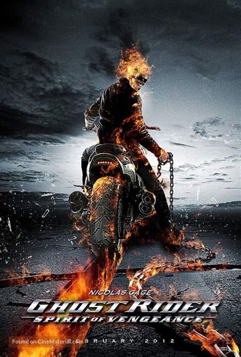 movie poster image for ghost rider spirit of vengeance 2011 ghost rider ghost rider