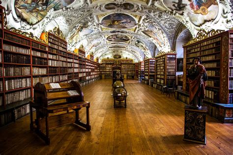 Baroque Library In Prague Fubiz Media