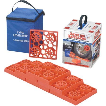Stackable interlocking blocks vs ramps, rockers and diy wooden blocks. Lynx Levelers 10-pack Rv Leveling Blocks - Walmart.com