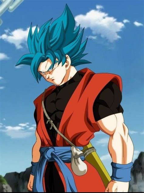 The first episode of super dragon ball heroes was released and we got. Goku xeno ssj blue | Dessin goku, Dessin, Fond d'écran dragon