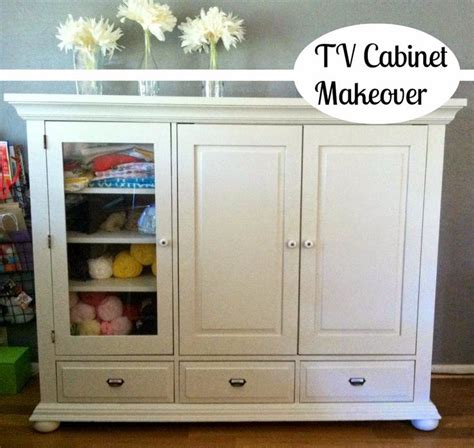 Actually, you can start a diy tv stand project so you can create a television stand just like what you want at an affordable price. 31 best TV Cabinet Makeover images on Pinterest ...