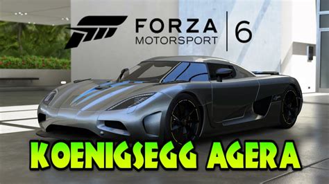 Forza Motorsport 6 Koenigsegg Agera Gameplayforzavista 1080p 60 Fps