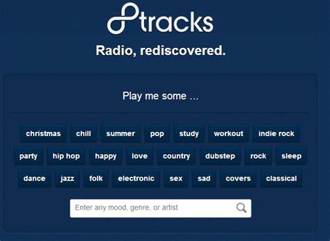 8tracks Rádio Online Feita Pelos Usuários