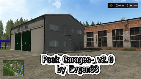 Fs 17 Garage Pack V 20 Placeable Objects Mod Für Farming Simulator 17