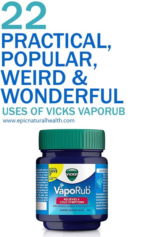27 Amazing Uses And Benefits Of Vicks Vaporub You Must Know Cold Remedies