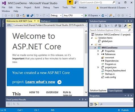 ASP NET Core Getting Started With ASP NET MVC Core CodeProject