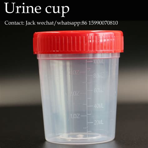 Disposable Plastic Medical Patient Test Sample Cup Sputum Fecal