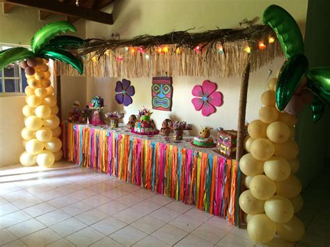 Hawaiian Party Decoration Ideas