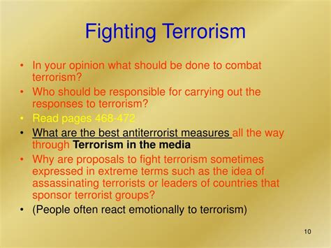 Ppt Chapter 34 Terrorism Powerpoint Presentation Free Download Id