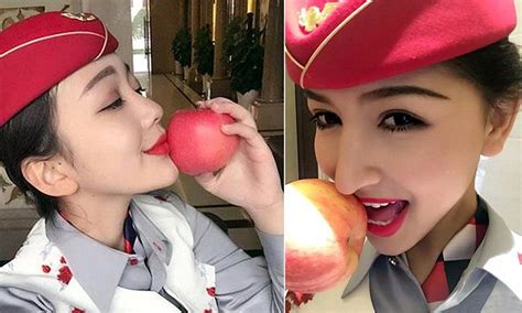 Chinas Ebay Taobao Sells Apples Smooched By Flight Attendants For £1 Each Daily Mail Online