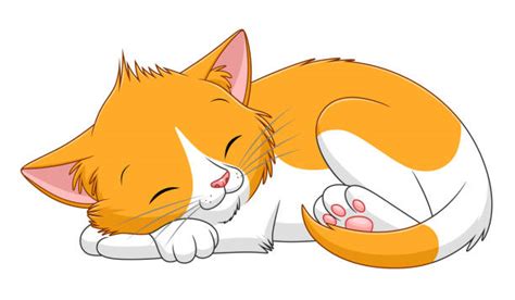 Orange Tabby Kitten Cartoons Stock Photos Pictures And Royalty Free
