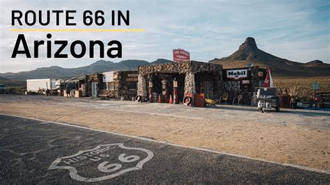 Arizona Route 66 Attractions World Map