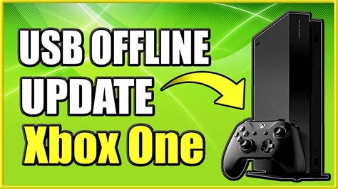 How To Update Xbox One Offline With Usb And Fix Green Screen And Black Screen Errors Easy Method